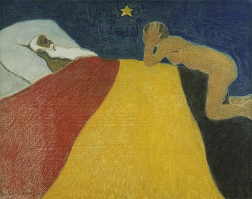 Peinture Poster Impression pour salon design avec le style Léon Spilliaert