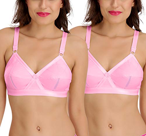 Image of SONA Perfecto Plus Size Cotton Bra for Woman Full Coverage Pack of 1