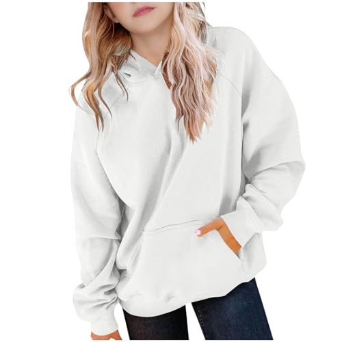 Plus Size Hooded Sweatshirts For Big Kids Dressy Casual Comfy