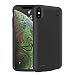 iPhone X/XS Battery Case,FNSON 4200mAh Portable Charger Case Ultra-Thin Rechargeable Extended Battery Pack Protective Backup Charging Case Cover for iPhone X,iPhone Xs (5.8 inch) Power Bank - Black