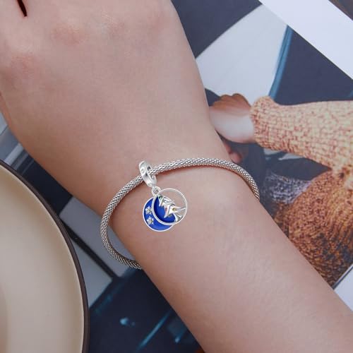 Image of Christmas Elf Deer Gingerbread Man Penguin Sweet Candy Charm for Pandora Bracelet