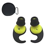 Oken Swimming Earplugs Audible Ear Plugs for Swimming, Surfing, Diving and Water Sports (Green)