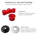USonline911 Shift Linkage Hardware Pin Clip & Bushing for 1997 Honda Civic LX Sedan 4-Door 1.6L 1588CC 98Cu. in. l4 Gas SOHC Naturally Aspirated