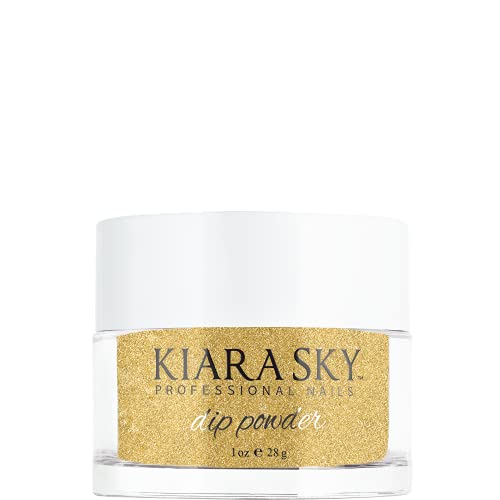 Kiara Sky Dip Powder Gold Tones 1 oz, Sunset Blvd