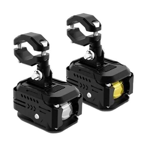 Luces auxiliares moto para ver mejor en carretera con faro flash ajustable