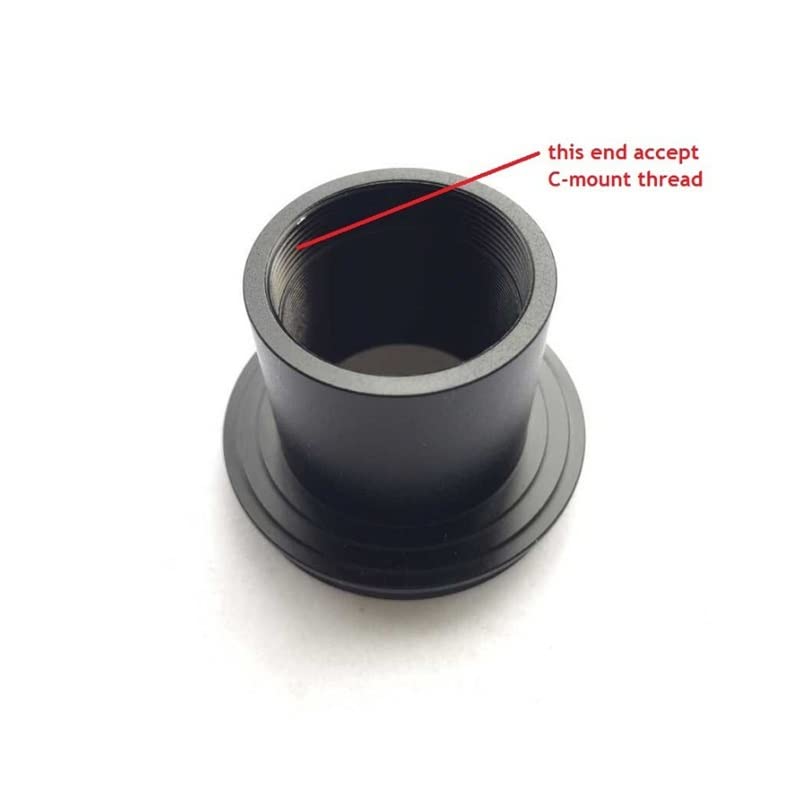 Microscope 30mm to 23.2mm Microscope Camera Eyepiece Ring Adapter W/C-Mount Thread