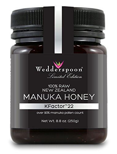 Wedderspoon Raw Premium Kfactor 22 Manuka Honey, 8.8 Ounce Wedderspoon Raw Premium Kfactor 22 Manuka Honey, 8.8 Ounce