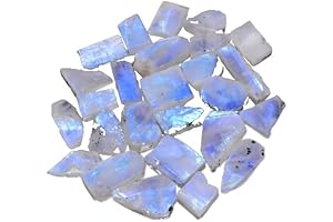 Natural Piedra Luna Rainbow Moonstone Crystals
