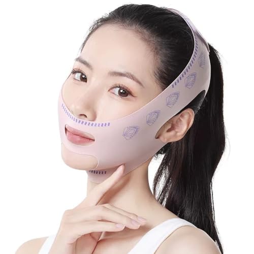 Facial sling, firming sleep facial mask, facial plasticity improvement, nasolabial groove, double chin removal, elastic bandage