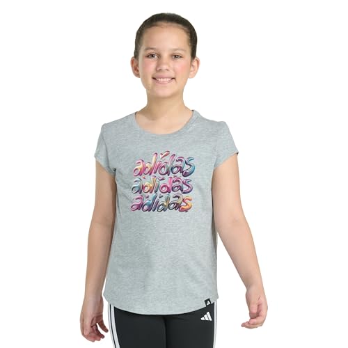 Image of adidas Kids Girls Essential Tee LLC Casual Tops Casual - Black