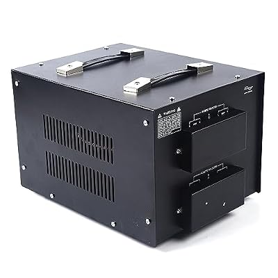 Voltage Converter Transformer 10000W Power Step Up Down 110V to 220V 220V to 110V Automatic Voltage Regulator Stabilizer Power Transformer Converter Circuit Breaker Protection