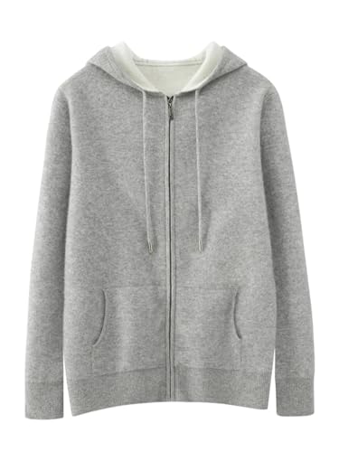 Pull en laine mérinos avec zip avant confortable et élégant pour homme et femme