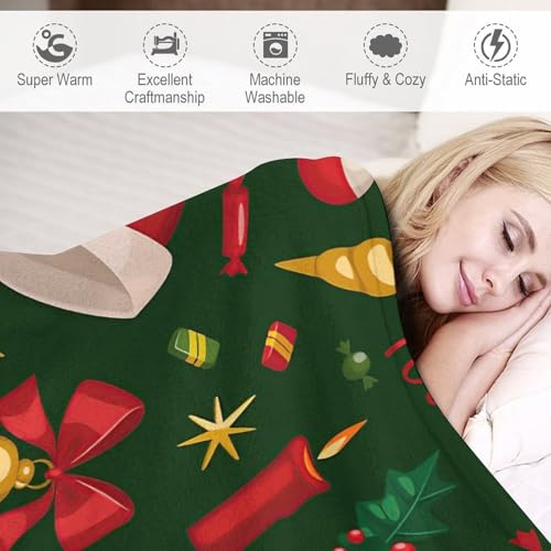 Christmas-Throw-Blanket-Christmas-Tree-Santa-Claus-Blanket-Green-Gold-Christmas-Soft-Lightweight-Fuzzy-Decorative-Throw-Blanket-for-Couch-Sofa-Bed-Plush-Fleece-Blankets-and-Throws-50×60-inches Christmas Throw Blanket Christmas Tree Santa Claus Blanket Green Gold Christmas Soft Lightweight Fuzzy Decorative Throw Blanket for Couch Sofa Bed Plush Fleece Blankets and Throws 50×60 inches