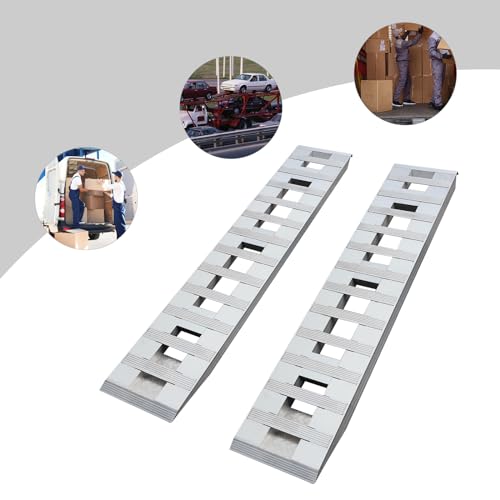 Rampas de aluminio para trailers 6000 lbs 2 piezas miniatura 4