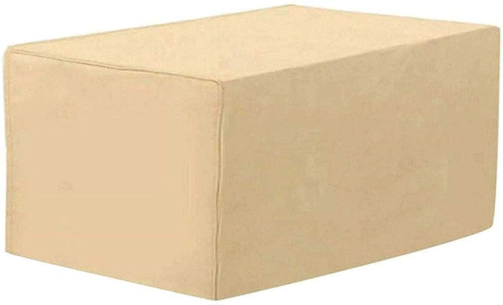 Housse de protection carrée en tissu Oxford 600D imperméable pour table de jardin - Anti-vent et UV - Convient pour table et chaises - 200 x 160 x 70 cm - Vert