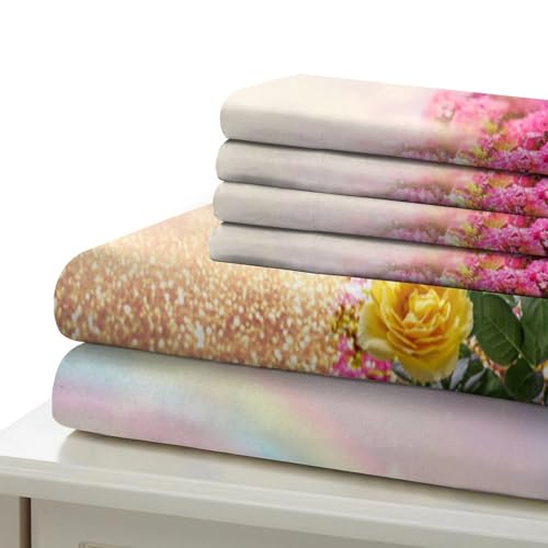Housse de couette 140x200 microfibre hypoallergénique imprimé 3D