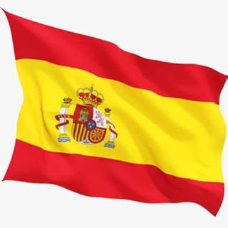 5X3FT Double Sided Flag Banner with Two Brass Grommets, Flags Banner, Large National Flags for Sport, Parade, Patriotic Activities and Garden Home Decoration (SPAIN)