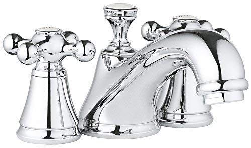 Grohe 18731000 Seabury Cross Handles, Starlight Chrome #TOP2