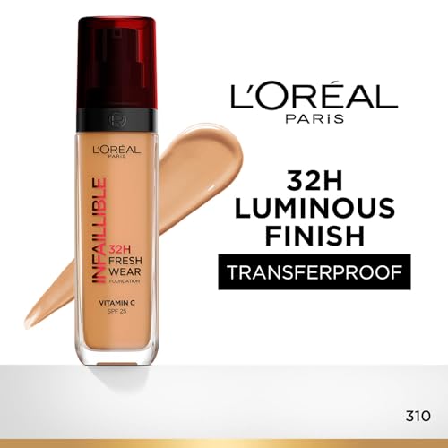 Image of L'Oreal Paris Infallible 32H Fresh Wear Liquid Fdt, 310 Beige