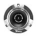 Timpano TPT-ST2 Chrome Slim Super Tweeter, 600 Watts 4 Ohm, 105 dB, 1 in Voice Coil, 3.85 inch Pro Car Sound System Bullet Tweeters (Pair)