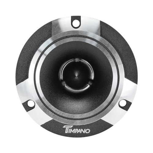 Timpano 2 X Timpano TPT-ST2 4" Bluetooth Super Loud Tweeters Silver Titanium Bullet 480 Watts