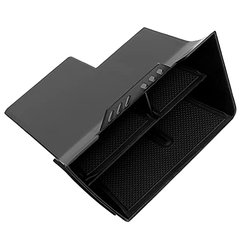 Console intérieure de voiture avec boîte de rangement centrale ABS noir pour 2016-2019 - 2