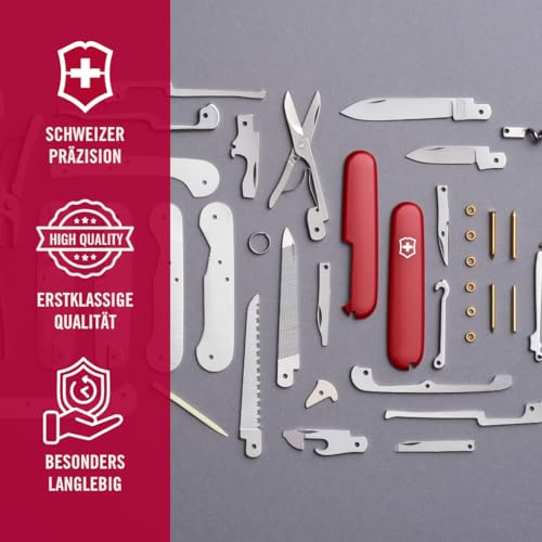 Victorinox Schweizer Taschenmesser Handyman, Swiss Army Knife, Multitool, 24 Funktionen, Klinge, Korkenzieher, Dosenöffner