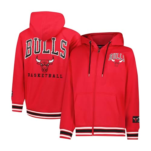 Chaqueta NBA Chicago Bulls Ultra Game con capucha y cremallera para hombre adulto talla S