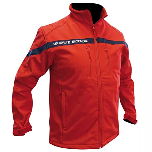 Blouson softshell Sécurité Incendie SSIAP rouge Patrol Equipement pour agents