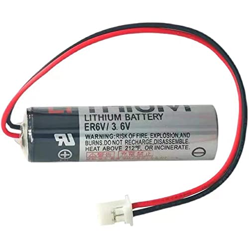 KUAN MAI 10pcs ER6VLY 2400mAh ER6V/3.6V Battery for Fuji NXT2 Head Battery H1021H ER6VLY NXT H12.V12.H24 3.6V ER6V