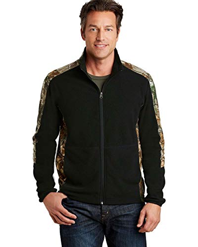 Port Authority Men's Heather Microfleece Half-Zip Pullover Sweatshirt