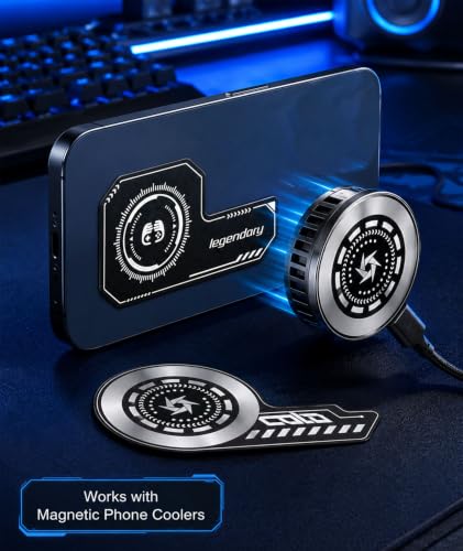 Image of 2PCS Cooling Pad for Mobile, Phone Cooler with Heat Dissipation Technology, Universal Cooling Plate for Smartphones
