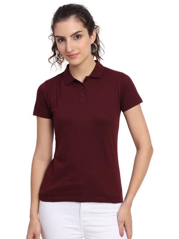 ap'pulse Women's Casual Polo T-Shirt-picture-45