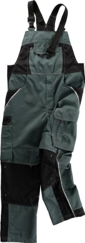 beb Arbeits-Latzhose INFLAME - spruce green/schwarz - Größe: 62