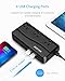 BESTEK 200W Power Inverter DC 12V to 110V AC Inverter with 4.2A 4-Port USB Car Adapter (Black)