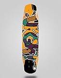  Urgh Skate Skateboard Longboard Deck Mix Bamboo 38x8.45 Modern Black