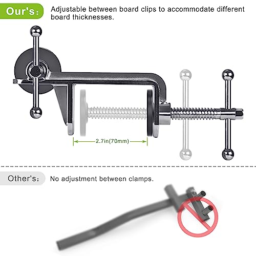 Insaga Deck Board Bender Decking Tool, All-Steel Decking Board Straightening Tool, Lever Deck Board Bending and Locking Tool, for Quick and Labor-Saving to make Tight and Straight Deck Installation - Image 6