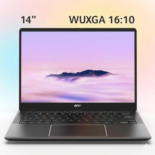 Image of Acer Chromebook Plus 514 Laptop (14 inch FHD+ Touchscreen, Intel 8-Core i3-N355, 8GB RAM, 512GB SSD) Education, K12, Students & Business, 1080p Webcam, Backlit, Lightweight, Long Battery Life, Chrome OS