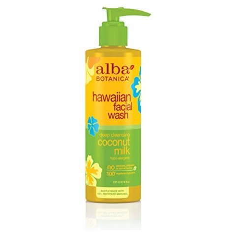 Alba Botanica Hawaiian Nutritivo lavado de cara con leche de coco y enzimas de papaya Cover