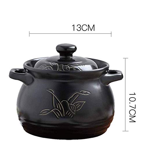 Leche olla de múltiples funciones negra y wok para microondas de cocina 3