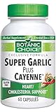 Botanic Choice Super Garlic Plus Cayenne, 60 Capsules