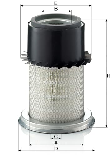 Filtre à air MANN-FILTER C 16 150 pour engins non routiers