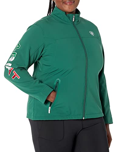 Ariat Female Classic Team Softshell MEXICO Jacket Verde 2X2