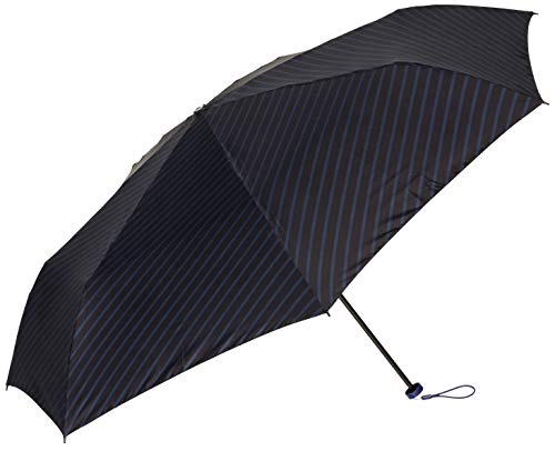 フロータス SUPER-MINI58 UV ストライプ レディース ブラック 日本 親骨58cm