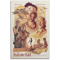 Póster de la película The Karate Kid en lienzo, decoración de