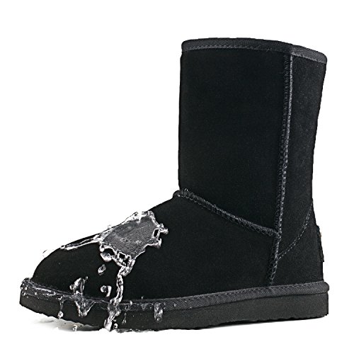 AUSLAND Genuine Suede Women's Classic Snow Boots Waterproof Winter Boot2