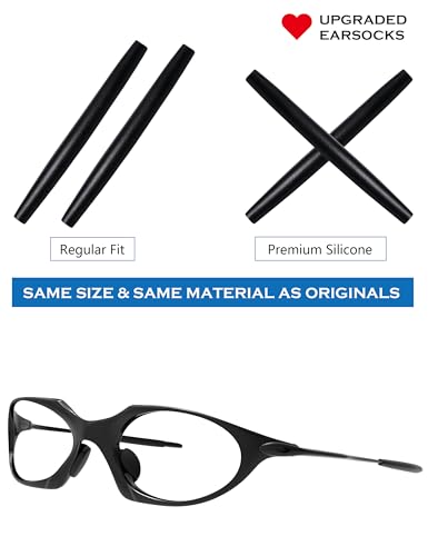 Image of Replacement Earsocks for Oakley X Squared OO6011 /Romeo 1 /X Metal Penny Sunglasses - Options