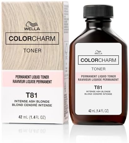 COLORCHARM Permanent Liquid Hair Toners | Neutralize Brass