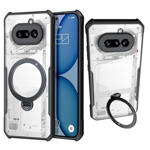 Funda para teléfono 4a con anillo trasero ideal para videollamadas y coche