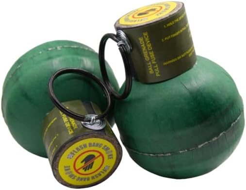 Pull Ball Frag Grenade (MK5-pull fuse device),green,One Size : Amazon ...